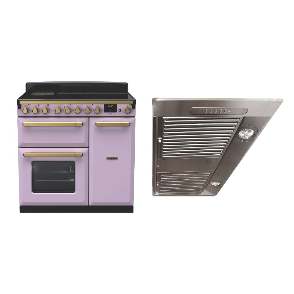 Rangemaster Estel Deluxe Induction Range Cooker & Hood Pack