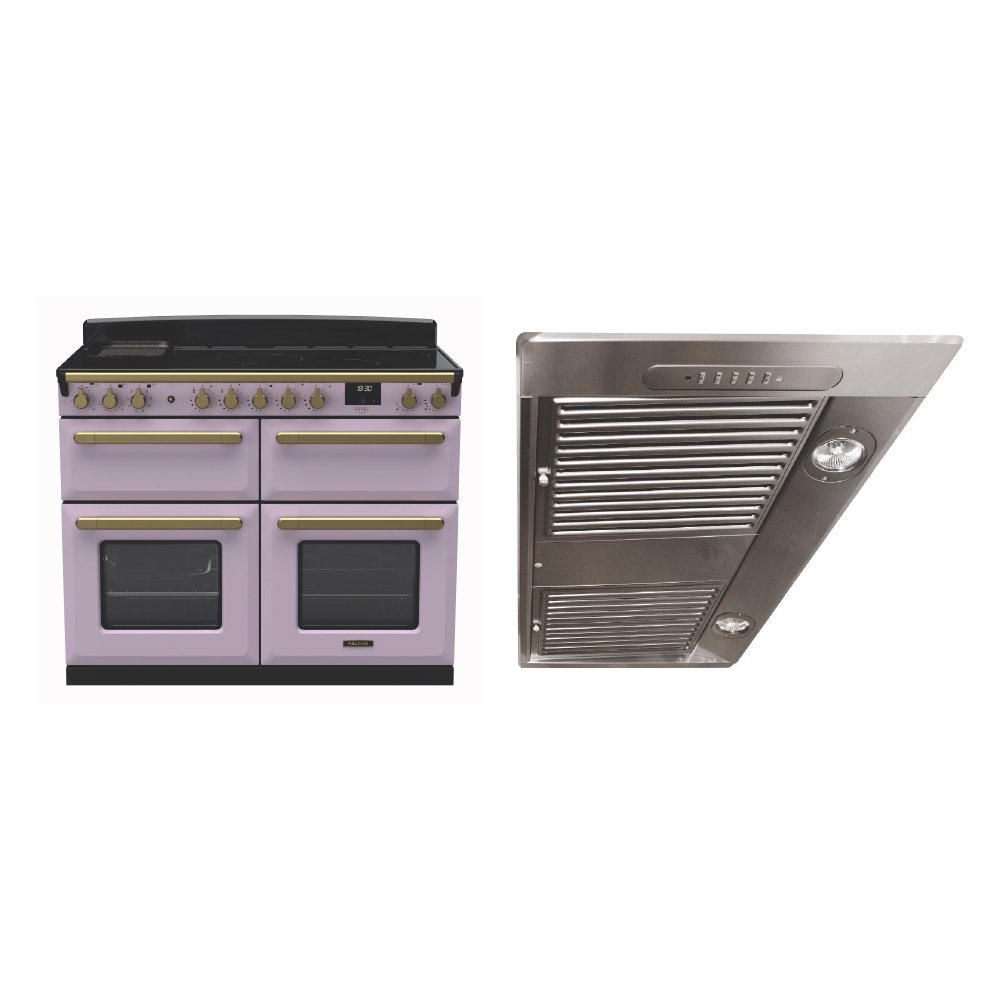 Rangemaster Estel Deluxe Induction Range Cooker & Hood Pack