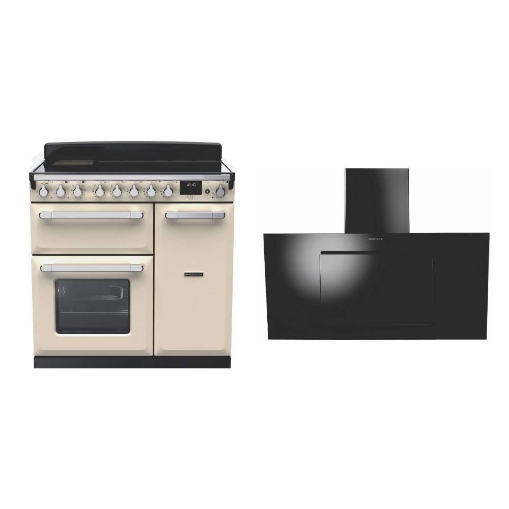 Rangemaster Estel Deluxe Induction Range Cooker & Hood Pack