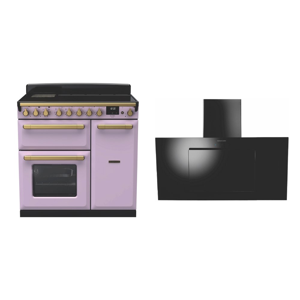 Rangemaster Estel Deluxe Induction Range Cooker & Hood Pack