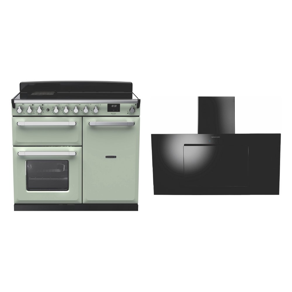 Rangemaster Estel Deluxe Induction Range Cooker & Hood Pack