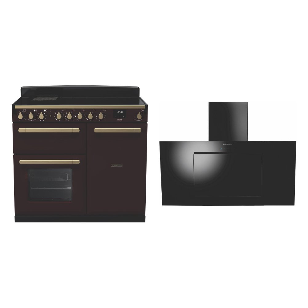 Rangemaster Estel Deluxe Induction Range Cooker & Hood Pack
