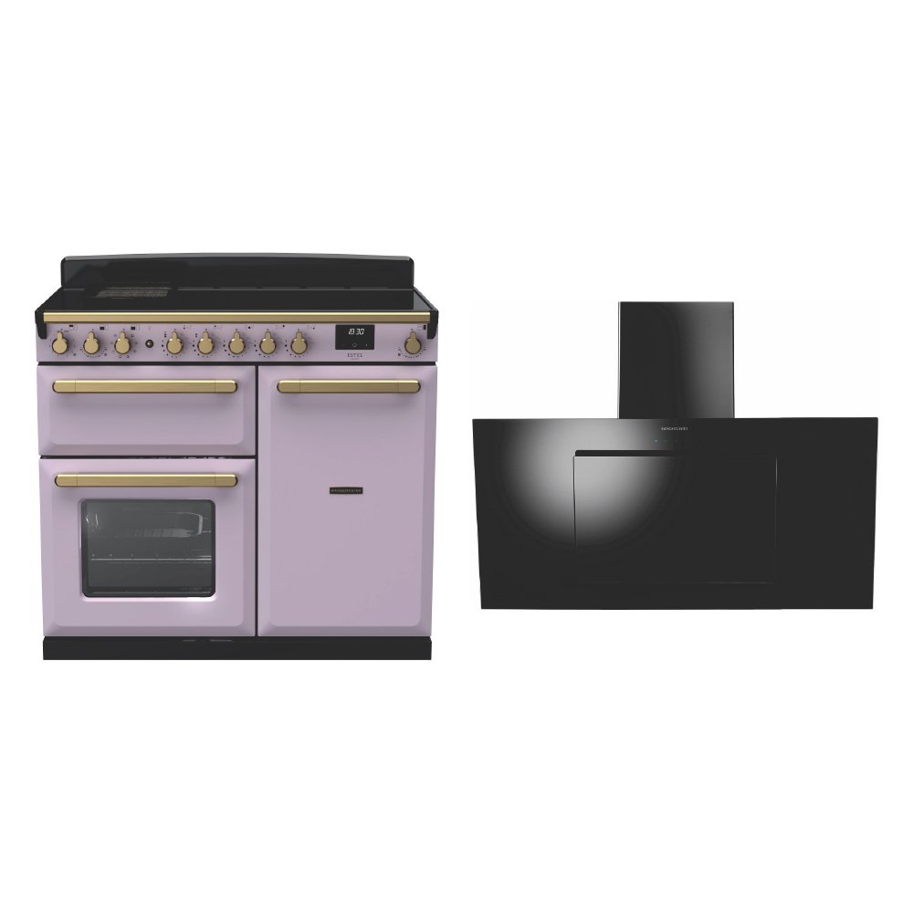 Rangemaster Estel Deluxe Induction Range Cooker & Hood Pack