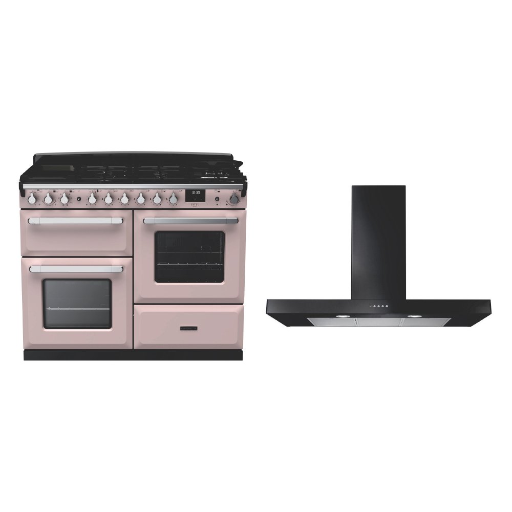 Rangemaster Estel Deluxe Dual Fuel Range Cooker & Hood Pack