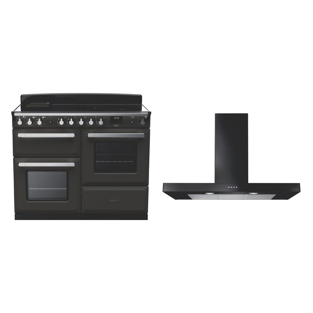 Rangemaster Estel Deluxe Induction Range Cooker & Hood Pack
