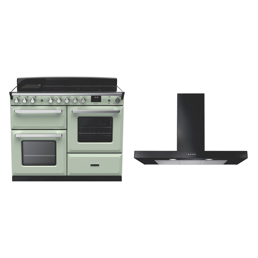 Rangemaster Estel Deluxe Induction Range Cooker & Hood Pack