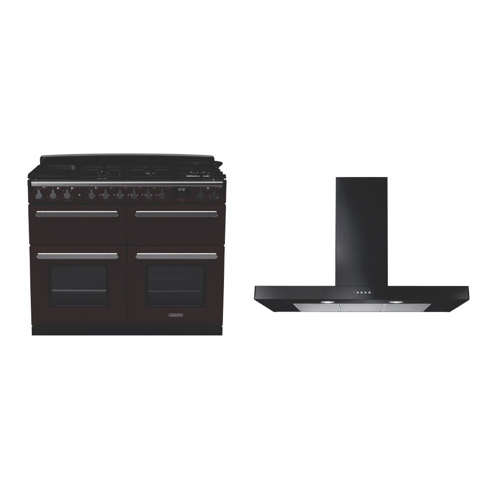 Rangemaster Estel Deluxe Dual Fuel Range Cooker & Hood Pack