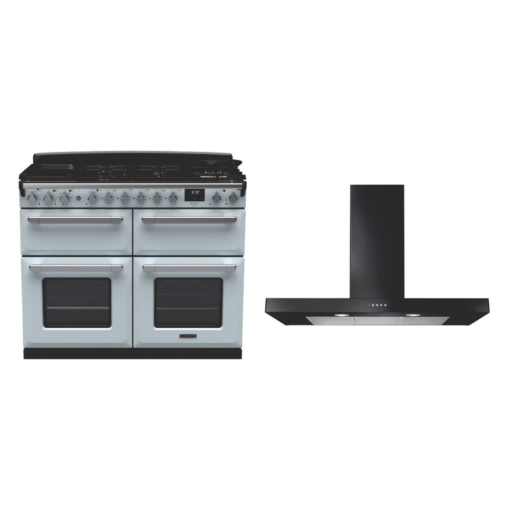 Rangemaster Estel Deluxe Dual Fuel Range Cooker & Hood Pack