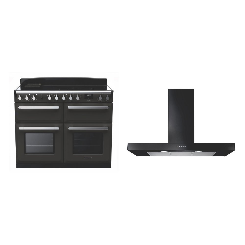 Rangemaster Estel Deluxe Induction Range Cooker & Hood Pack