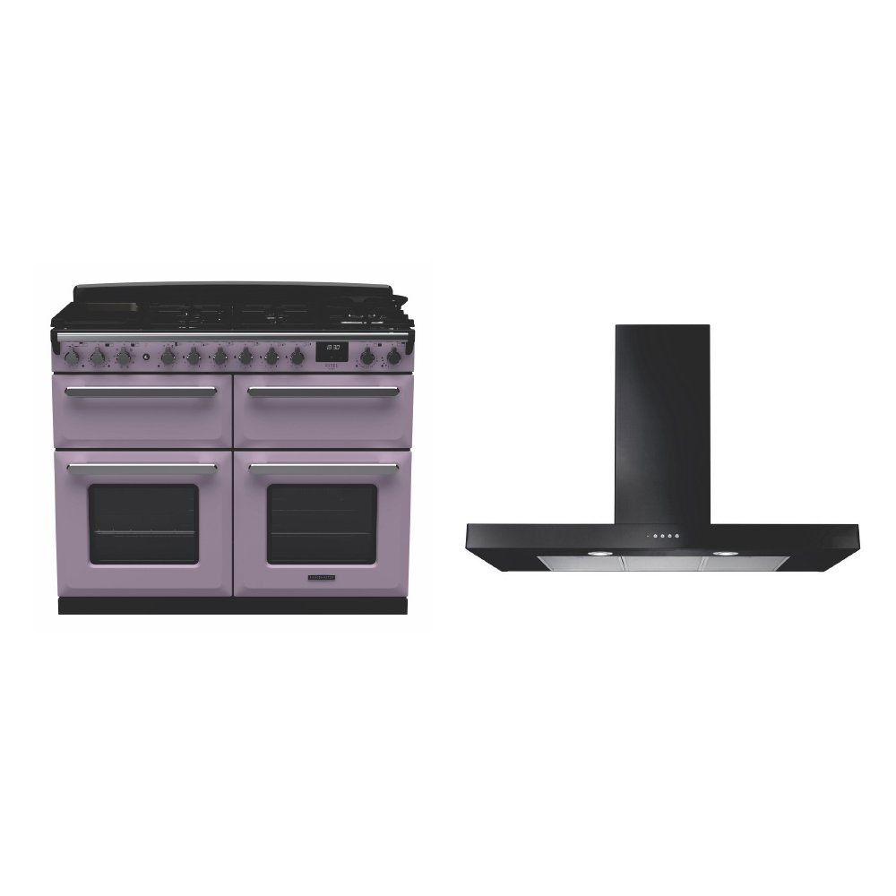 Rangemaster Estel Deluxe Dual Fuel Range Cooker & Hood Pack