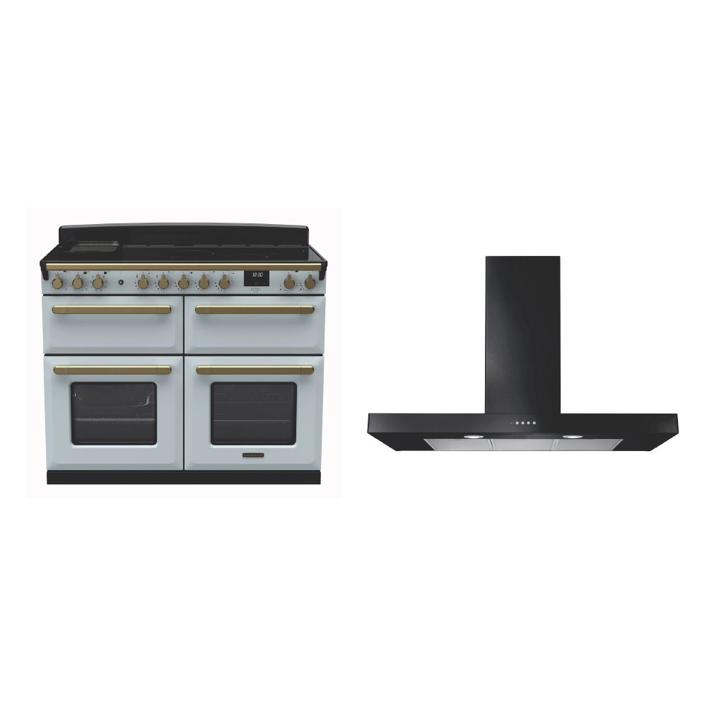 Rangemaster Estel Deluxe Induction Range Cooker & Hood Pack