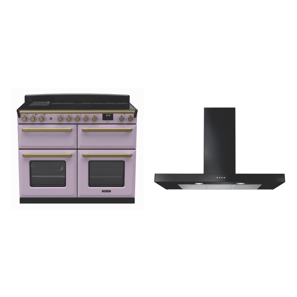 Rangemaster Estel Deluxe Induction Range Cooker & Hood Pack