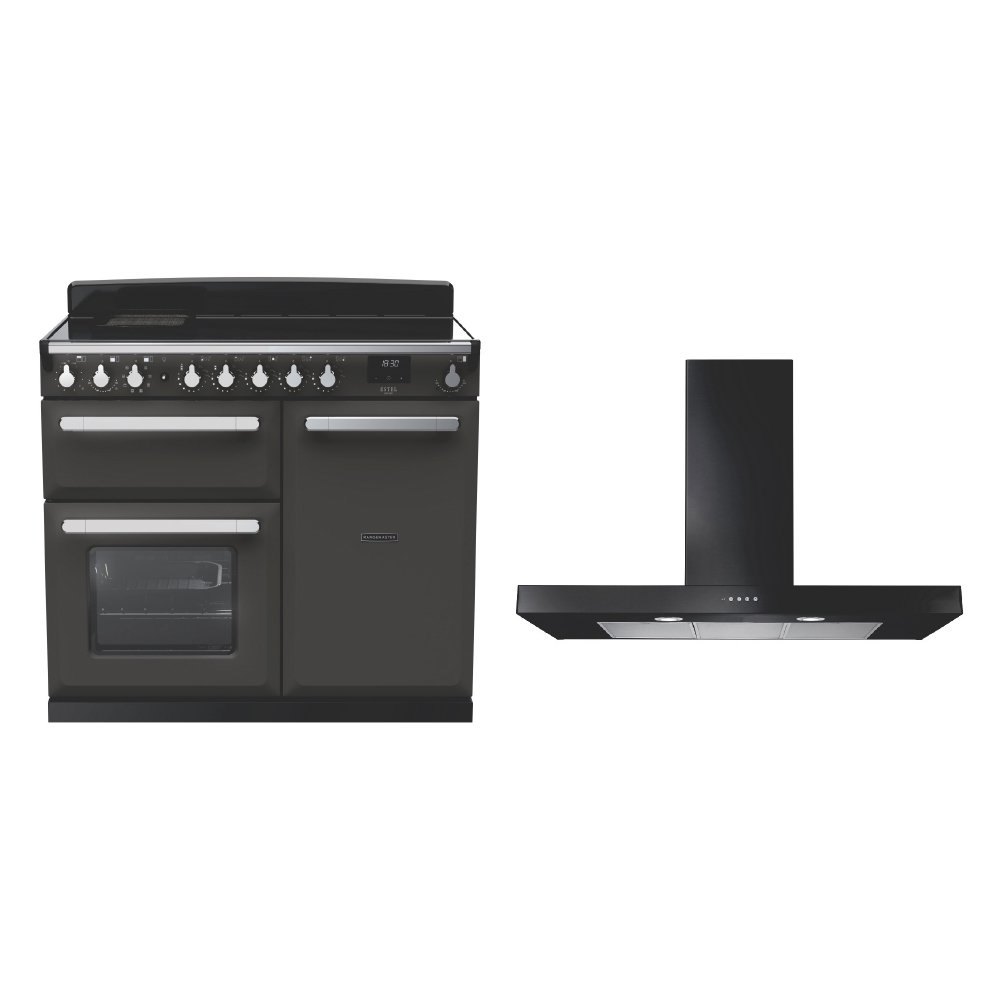 Rangemaster Estel Deluxe Induction Range Cooker & Hood Pack