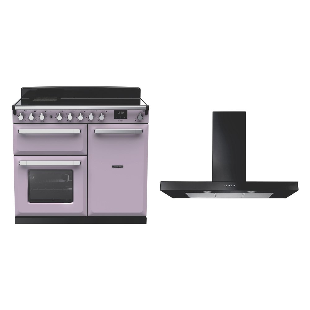 Rangemaster Estel Deluxe Induction Range Cooker & Hood Pack
