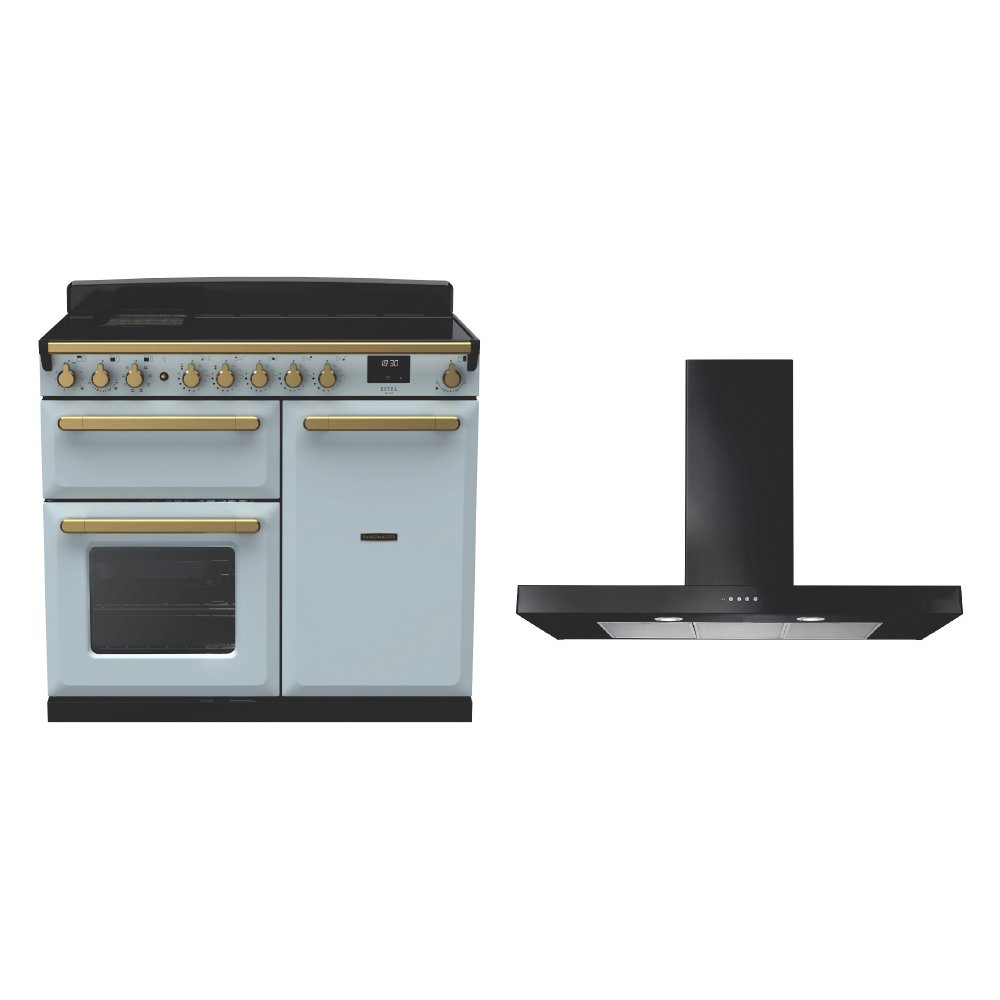Rangemaster Estel Deluxe Induction Range Cooker & Hood Pack