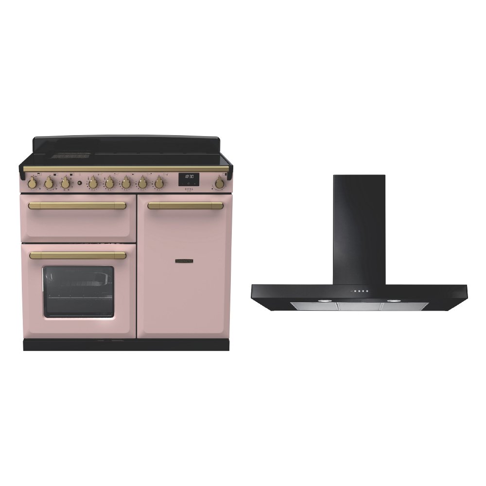 Rangemaster Estel Deluxe Induction Range Cooker & Hood Pack