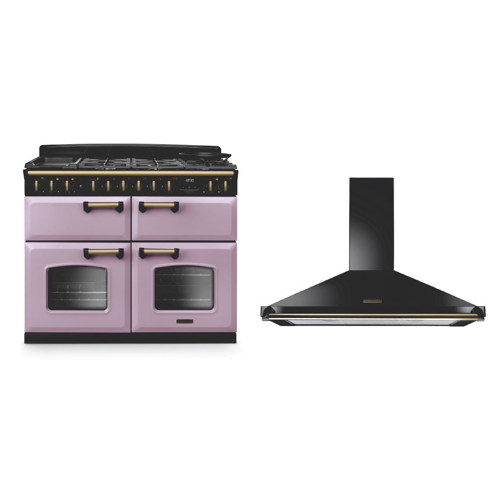 Rangemaster Classic Deluxe Dual Fuel Range Cooker & Hood Pack