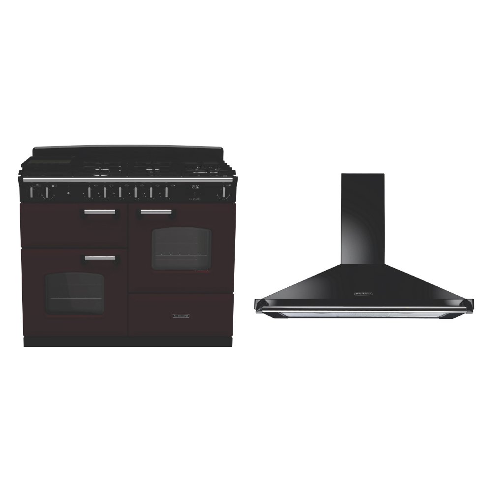 Rangemaster Classic Dual Fuel Range Cooker & Hood Pack