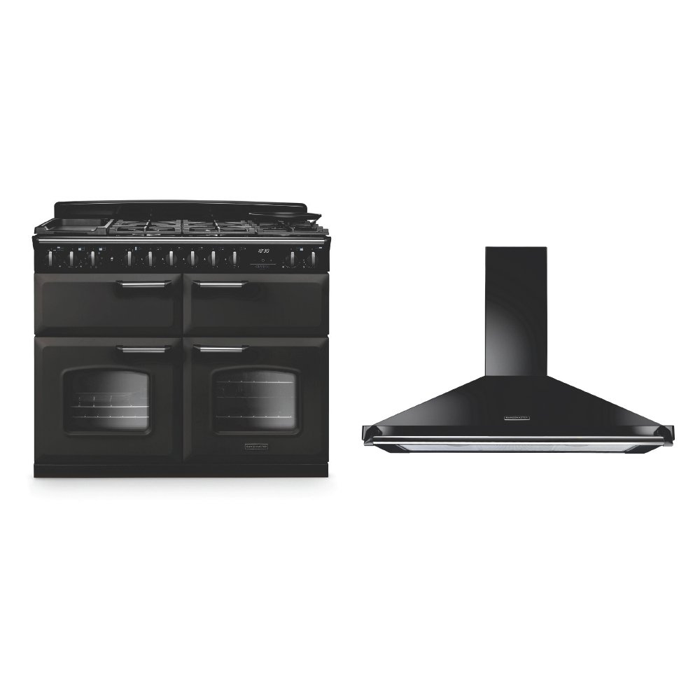 Rangemaster Classic Deluxe Dual Fuel Range Cooker & Hood Pack