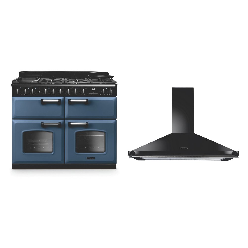 Rangemaster Classic Deluxe Dual Fuel Range Cooker & Hood Pack