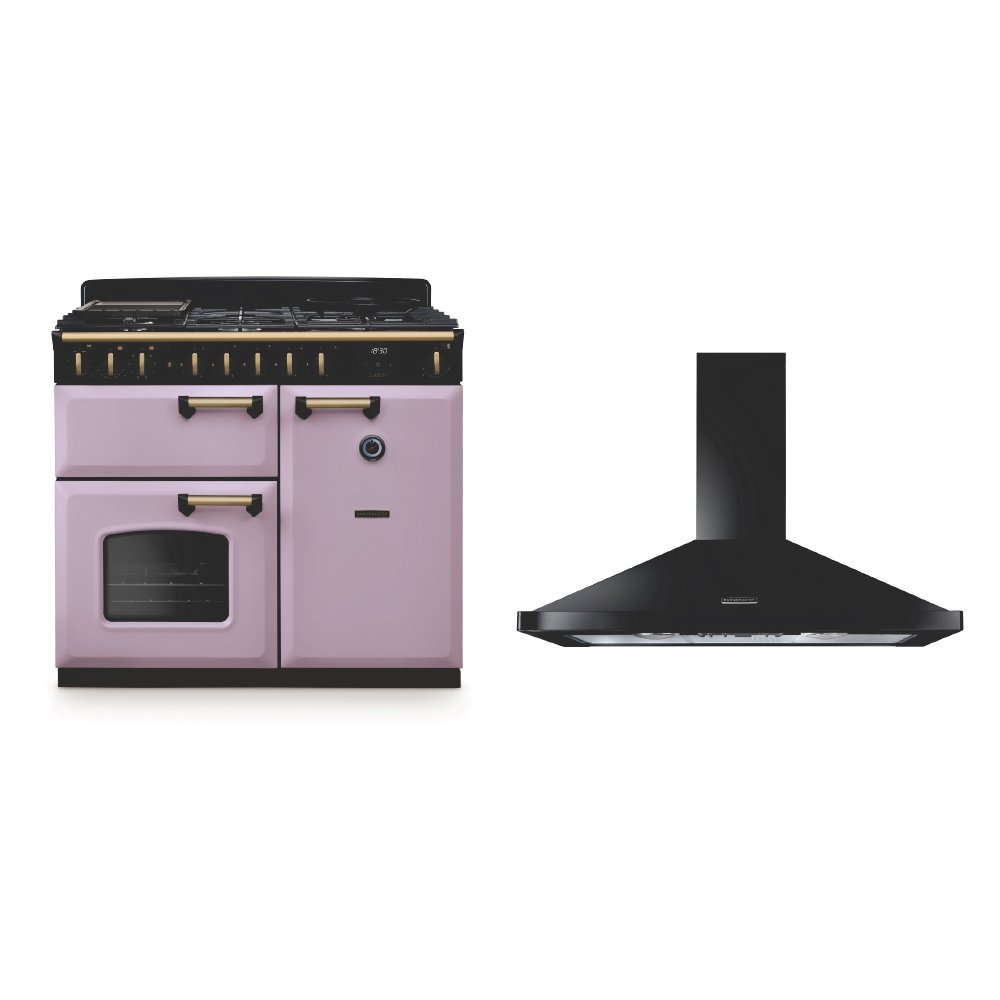 Rangemaster Classic Deluxe Dual Fuel Range Cooker & Hood Pack