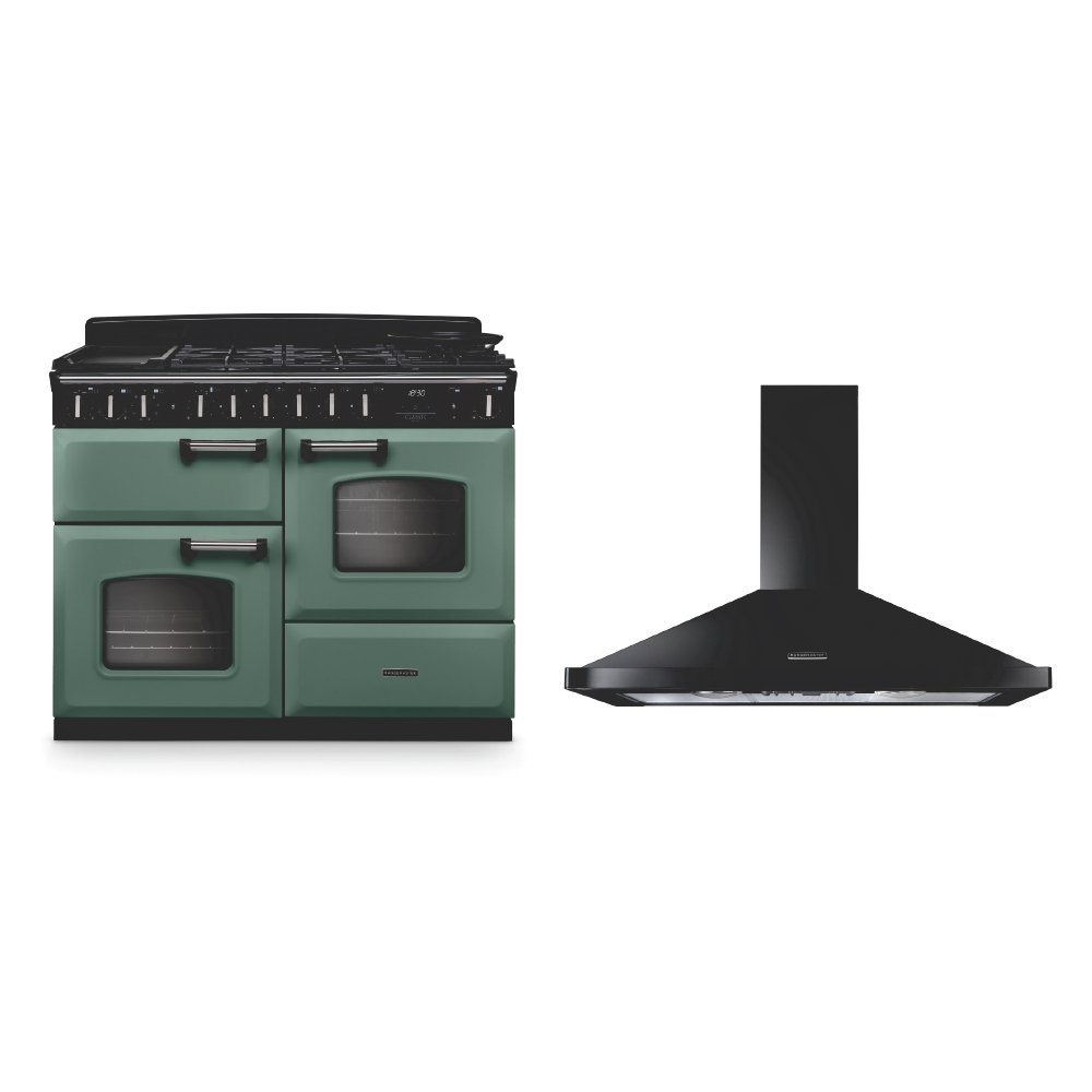 Rangemaster Classic Deluxe Dual Fuel Range Cooker & Hood Pack