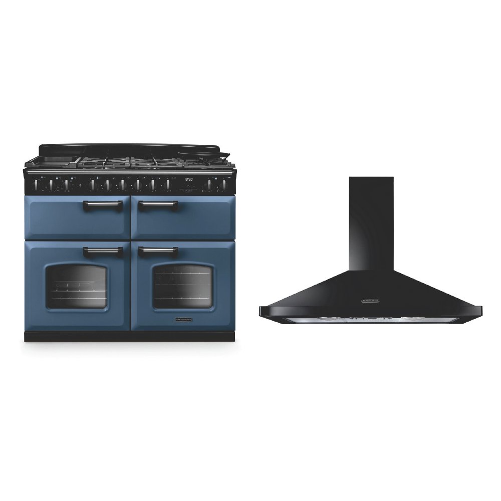 Rangemaster Classic Deluxe Dual Fuel Range Cooker & Hood Pack