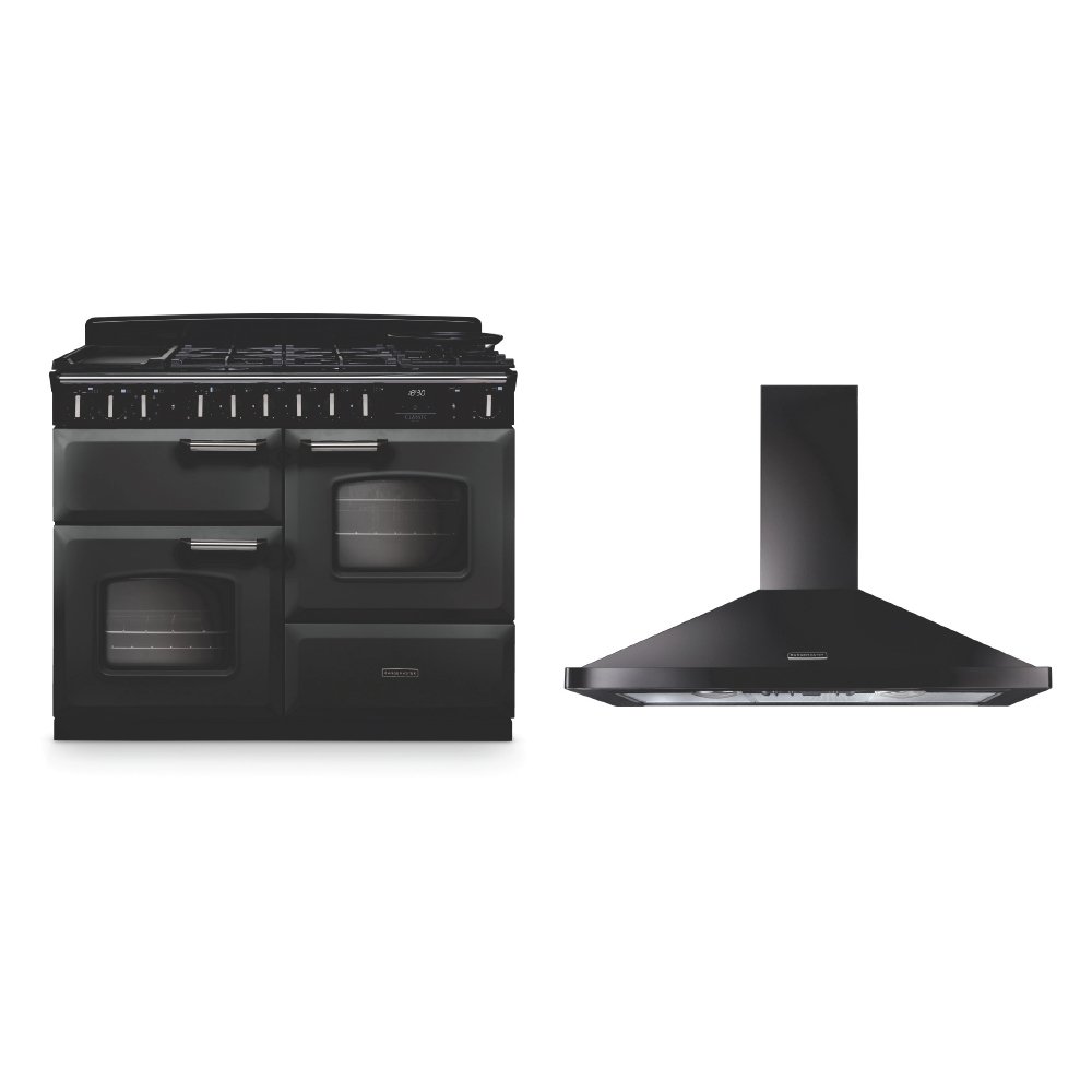 Rangemaster Classic Deluxe Dual Fuel Range Cooker & Hood Pack