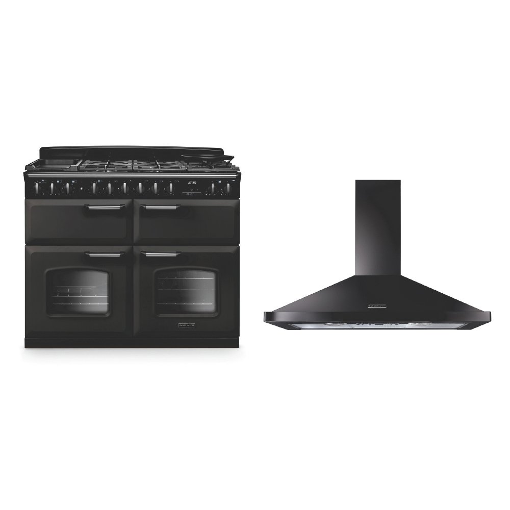 Rangemaster Classic Deluxe Dual Fuel Range Cooker & Hood Pack