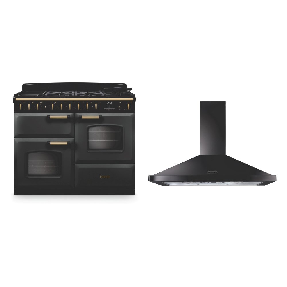 Rangemaster Classic Deluxe Dual Fuel Range Cooker & Hood Pack
