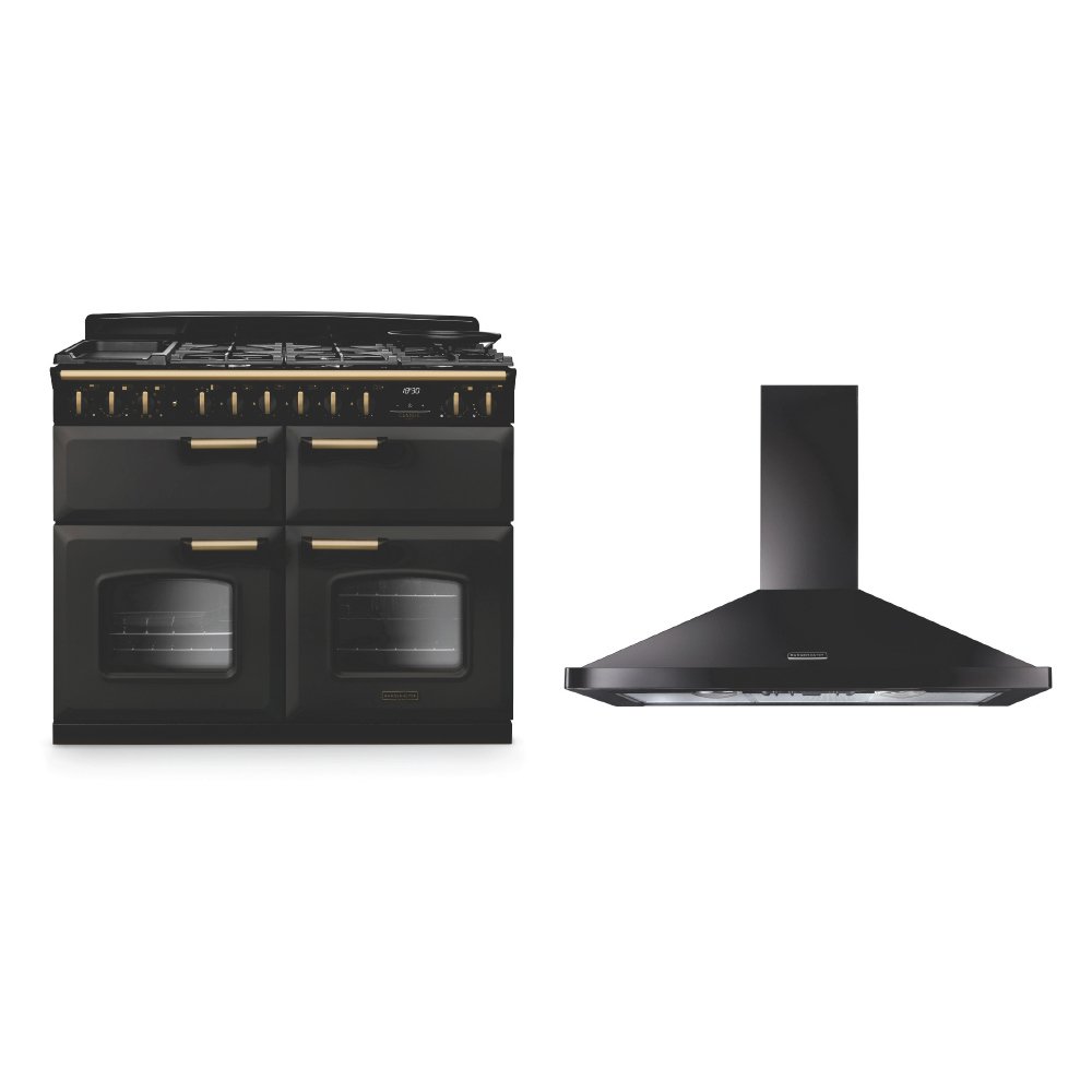 Rangemaster Classic Deluxe Dual Fuel Range Cooker & Hood Pack