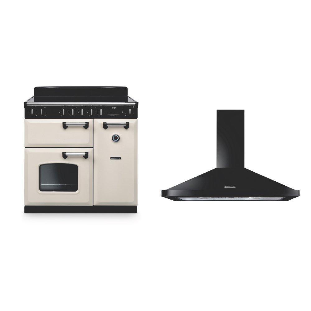 Rangemaster Classic Induction Range Cooker & Hood Pack