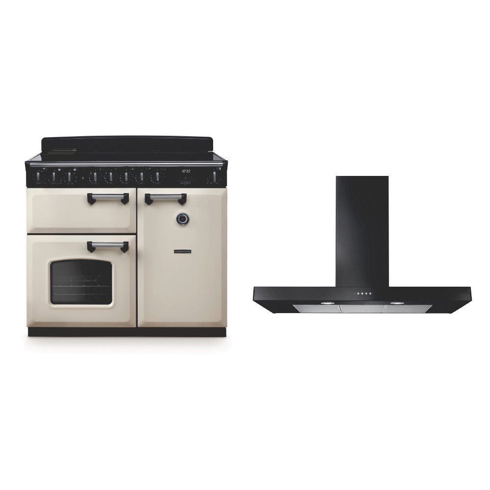 Rangemaster Classic Deluxe Induction Range Cooker & Hood Pack