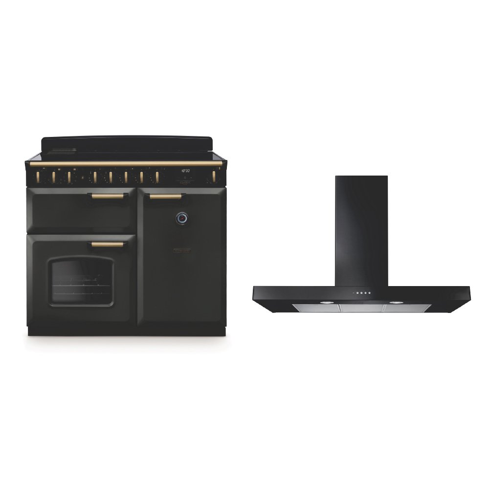 Rangemaster Classic Deluxe Induction Range Cooker & Hood Pack