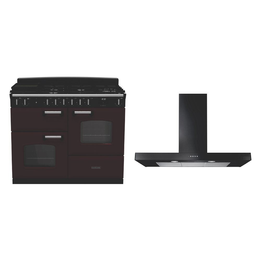 Rangemaster Classic Dual Fuel Range Cooker & Hood Pack
