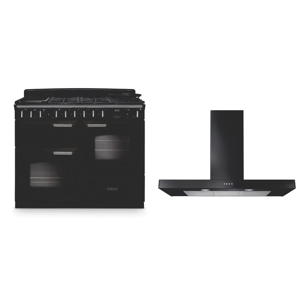 Rangemaster Classic Deluxe Dual Fuel Range Cooker & Hood Pack