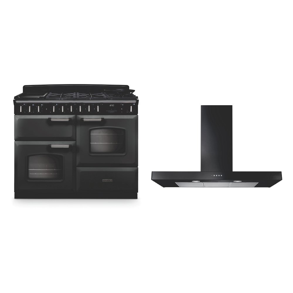 Rangemaster Classic Deluxe Dual Fuel Range Cooker & Hood Pack