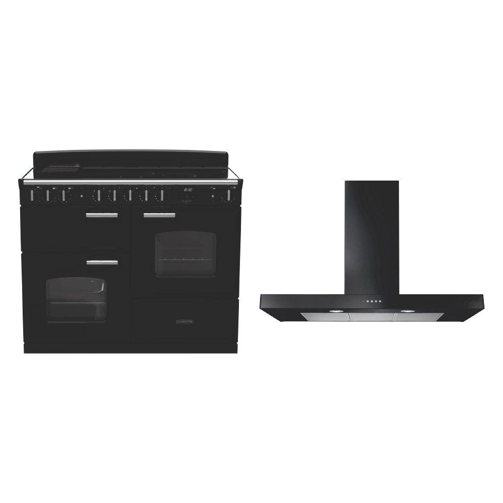 Rangemaster Classic Deluxe Induction Range Cooker & Hood Pack