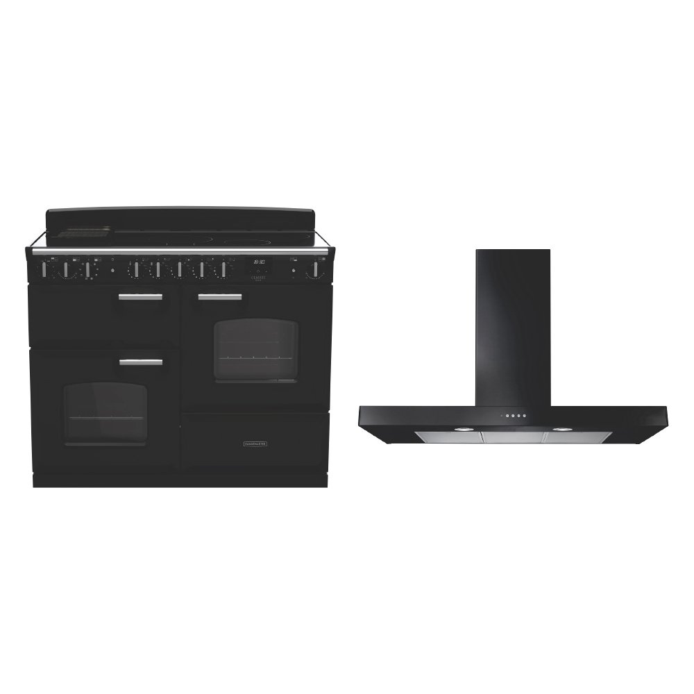 Rangemaster Classic Deluxe Induction Range Cooker & Hood Pack
