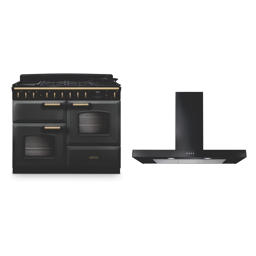 Rangemaster Classic Deluxe Dual Fuel Range Cooker & Hood Pack