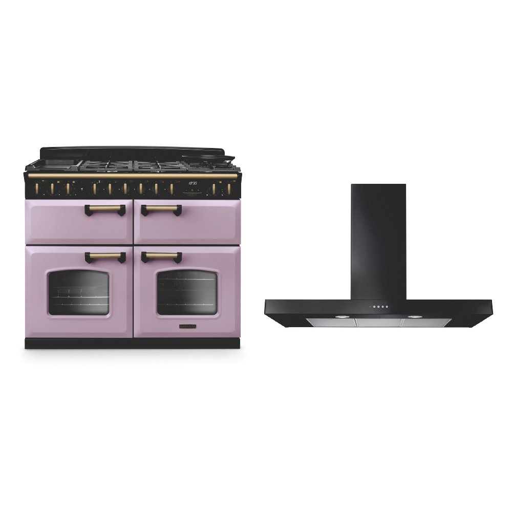 Rangemaster Classic Deluxe Dual Fuel Range Cooker & Hood Pack