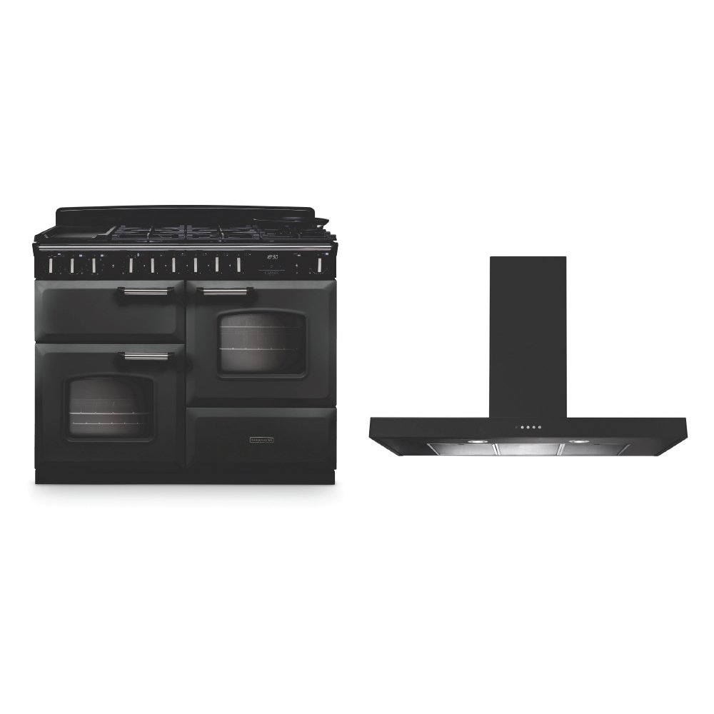 Rangemaster Classic Deluxe Dual Fuel Range Cooker & Hood Pack