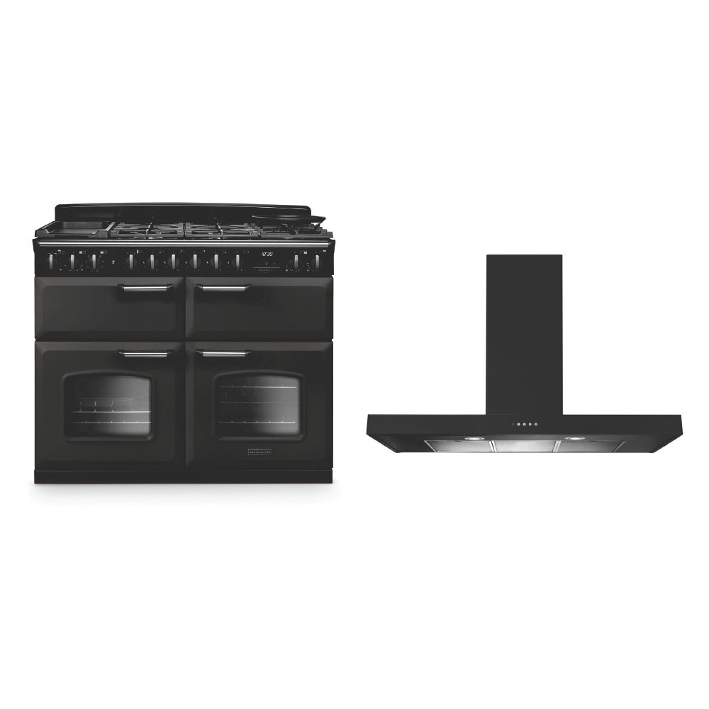 Rangemaster Classic Deluxe Dual Fuel Range Cooker & Hood Pack