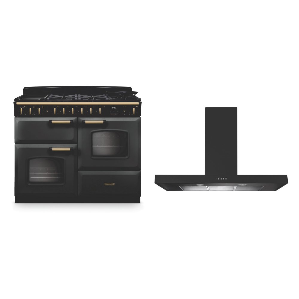 Rangemaster Classic Deluxe Dual Fuel Range Cooker & Hood Pack