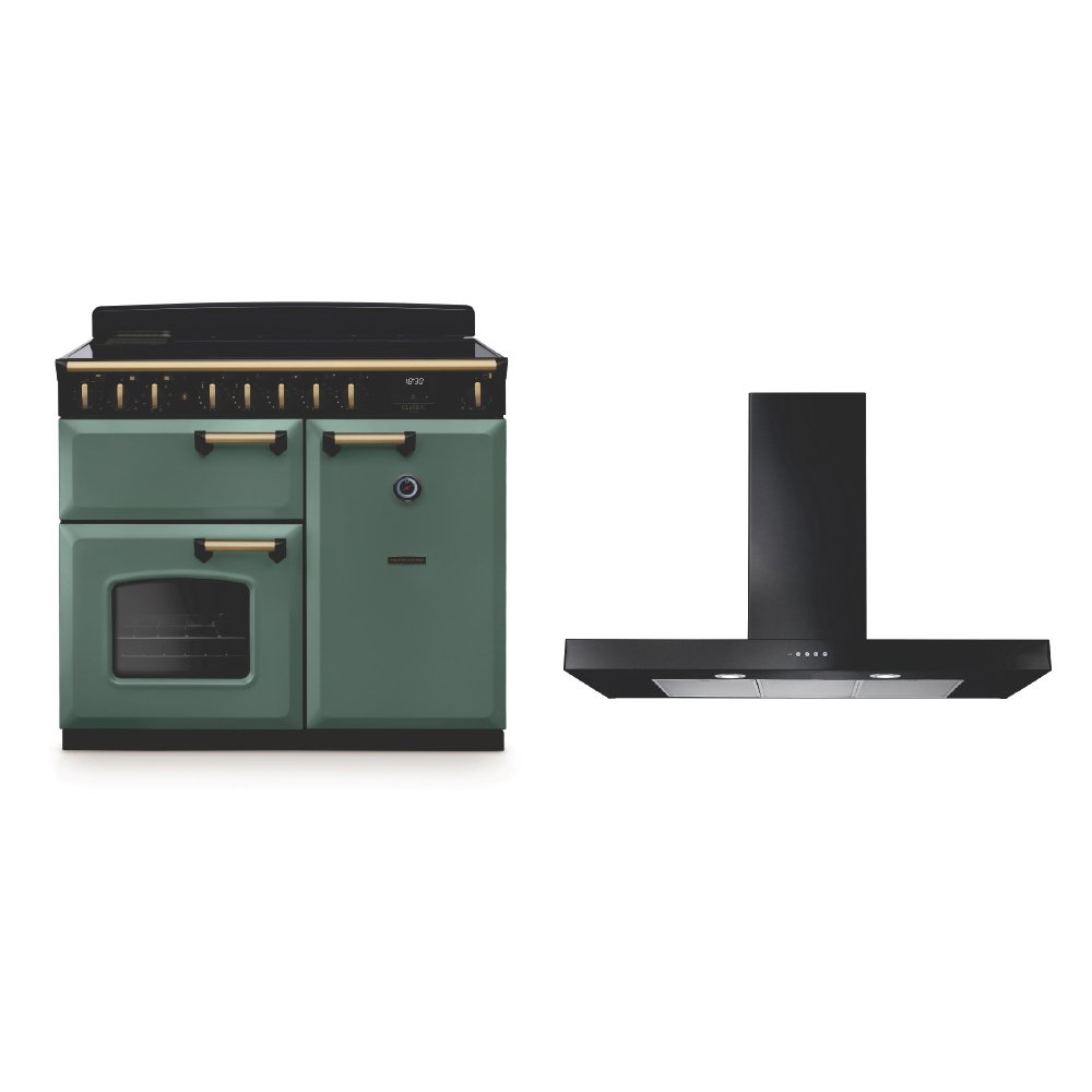 Rangemaster Classic Deluxe Induction Range Cooker & Hood Pack