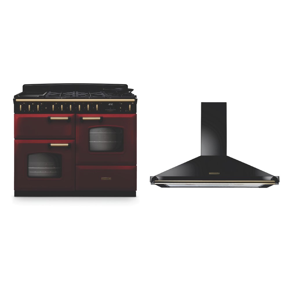Rangemaster Classic Deluxe Dual Fuel Range Cooker & Hood Pack