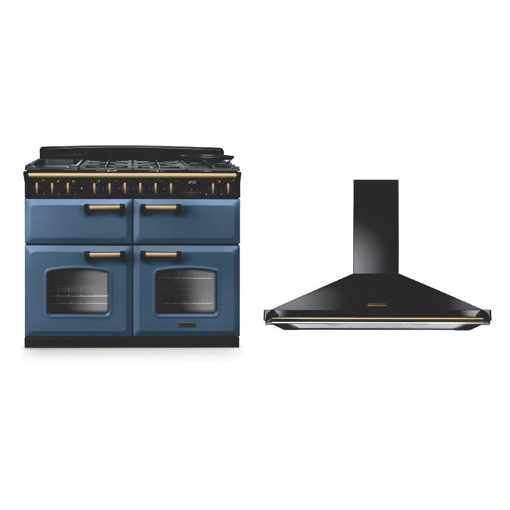 Rangemaster Classic Deluxe Dual Fuel Range Cooker & Hood Pack
