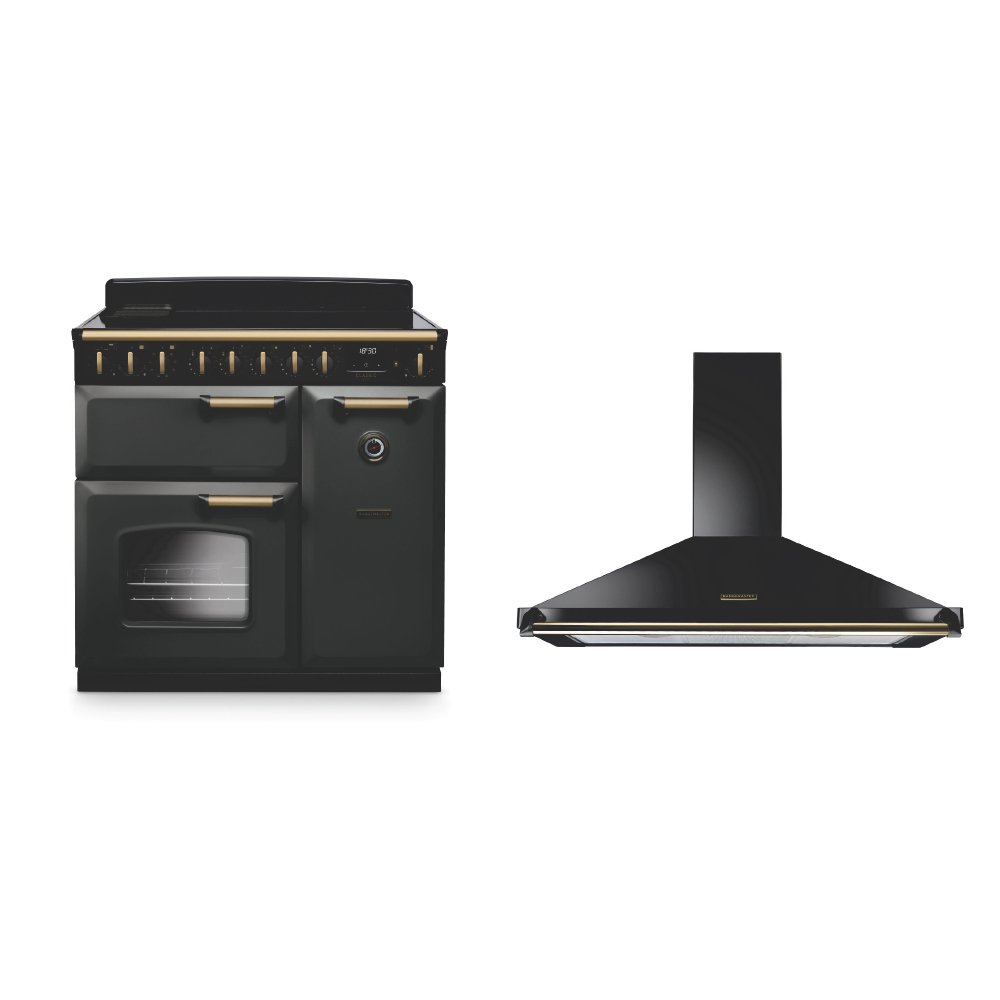 Rangemaster Classic Deluxe Induction Range Cooker & Hood Pack