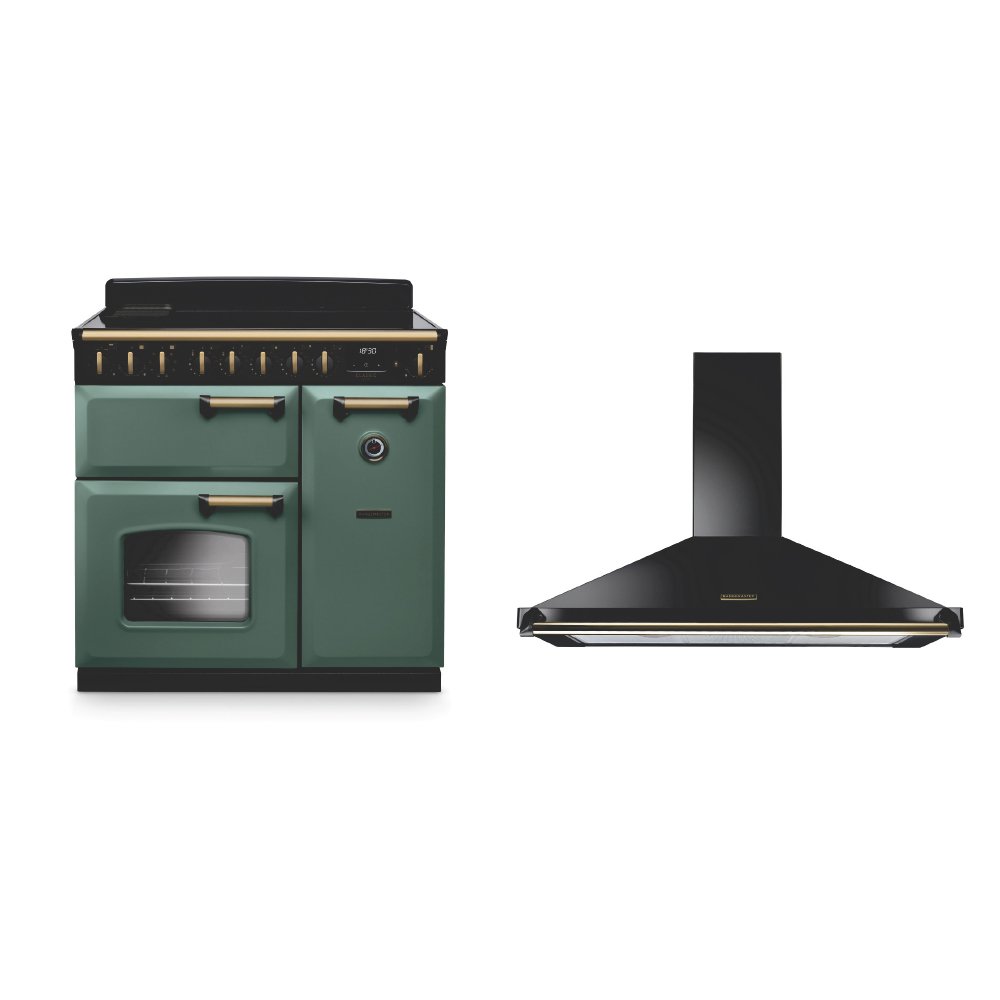 Rangemaster Classic Deluxe Induction Range Cooker & Hood Pack