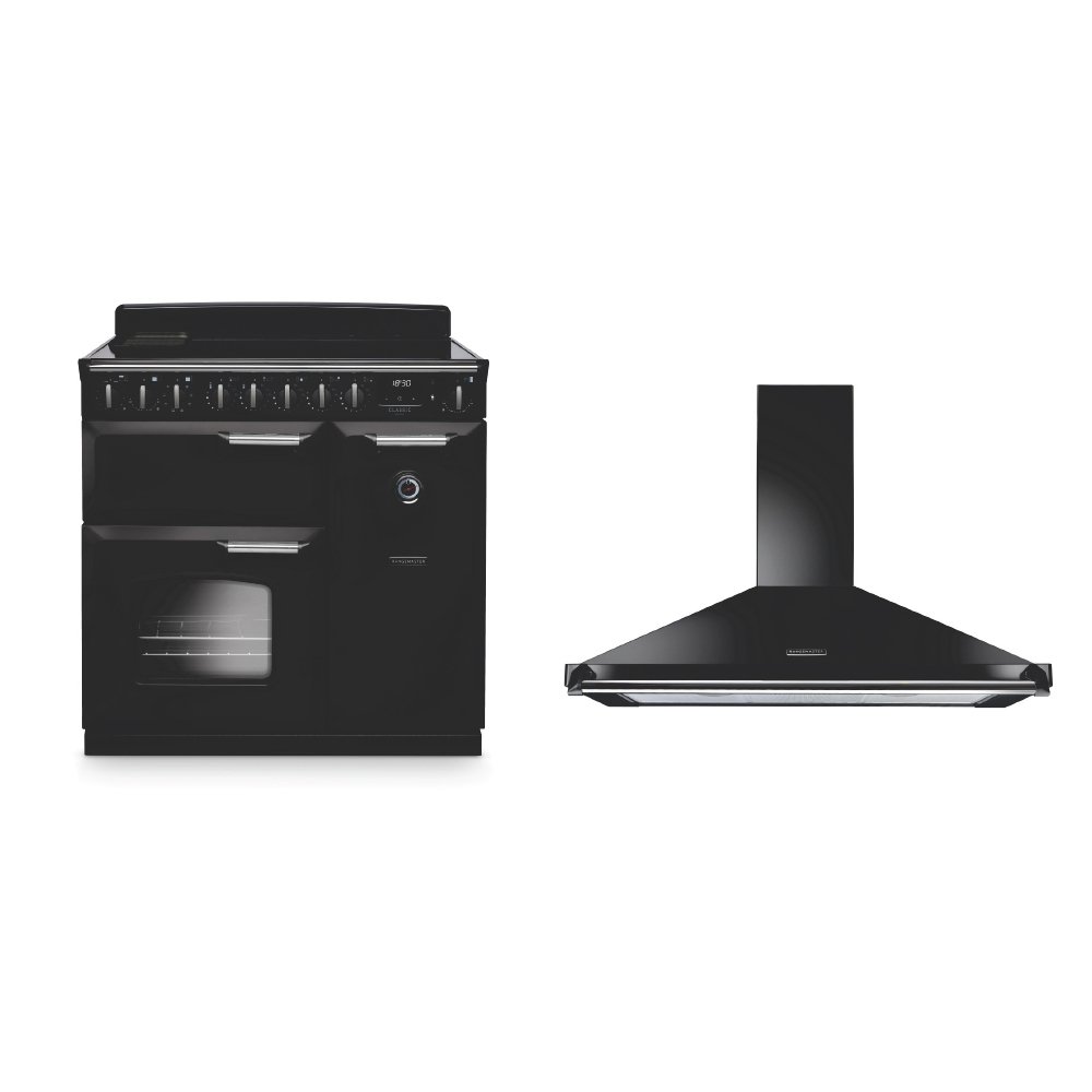Rangemaster Classic Deluxe Induction Range Cooker & Hood Pack